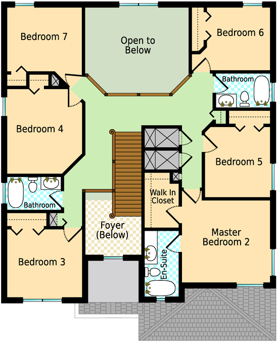 Emerald Island Orlando Villa Floor Plan